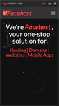 Mobile Screenshot of pacehost.com